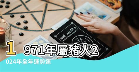 1971豬幸運色2023|1971年屬豬人2024年全年運勢運程71 